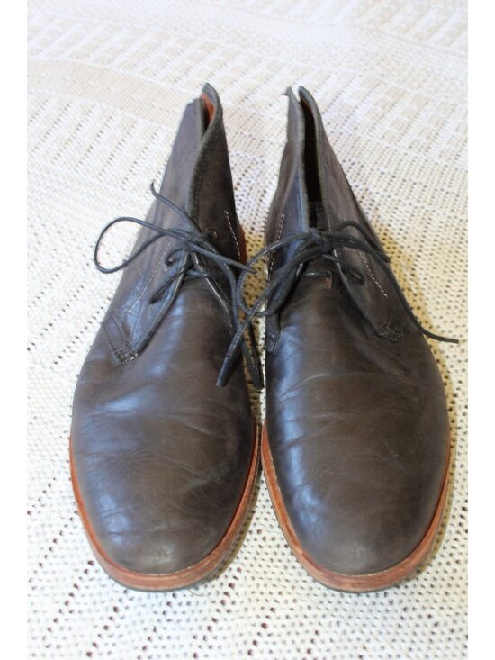 Timberland Wodehouse Chukka Boots Size 12 US faded Black Leather Lace up Men\'s main image 4